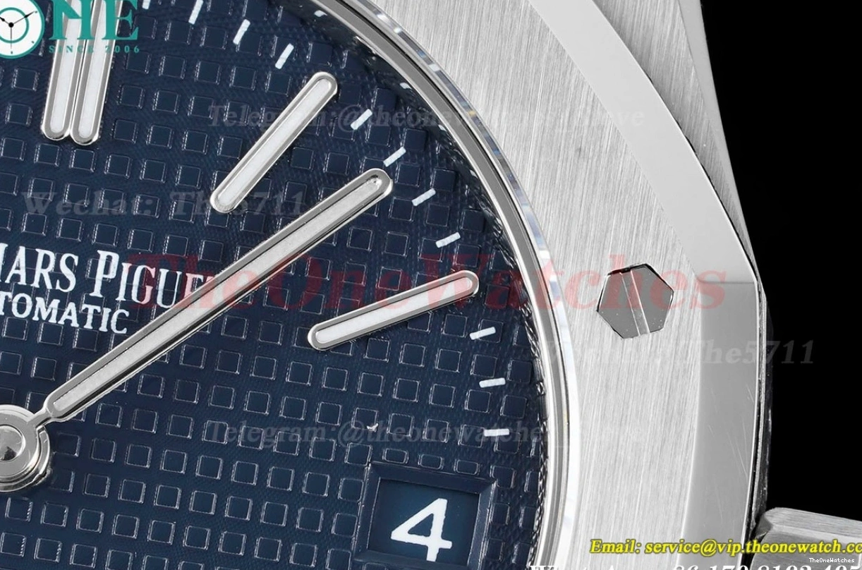 Royal Oak Dial SS 15202 Blue A2121 SS 39mm JJF 0309